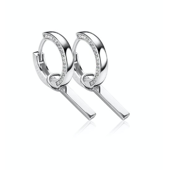 Zilveren oorbelbedels ZICH1440