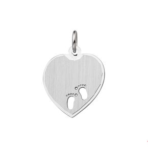 Zilveren hanger hartje 1016841