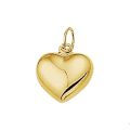 Gouden hanger hart bol 10,5mm 4005725