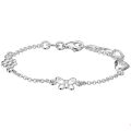 Zilveren armband bedels 13-15cm
