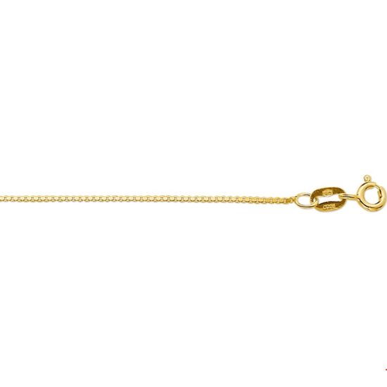 Gouden collier venetiaans 42cm 0.7mm