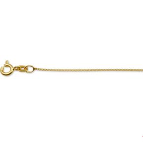 Gouden collier gourmet 42cm 0.8mm 4016337