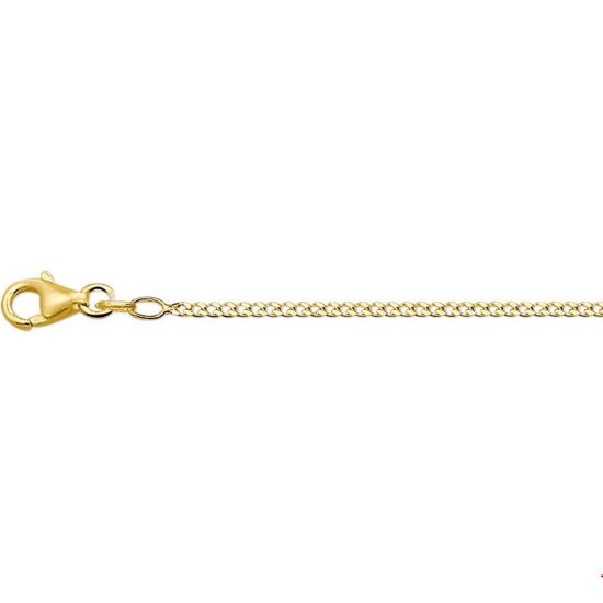 Gouden collier gourmet 45cm 1.8mm 4004599