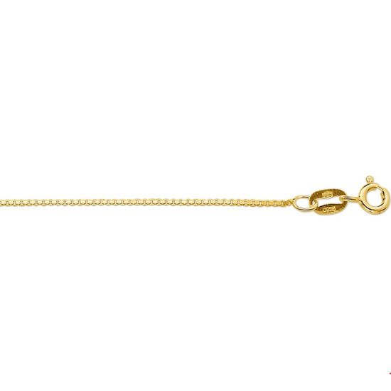 Gouden collier venetiaans 0.6mm 38cm 4016340