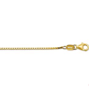 Gouden collier venetiaans 42cm 1.2mm 4003891