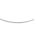Witgouden collier omega rond 42cm 1.5mm 4100881