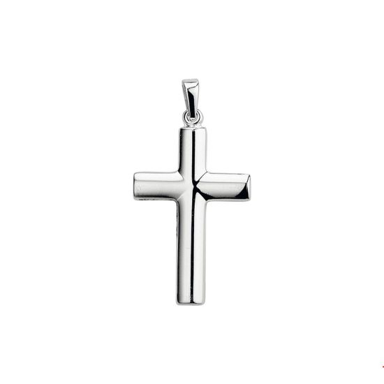 Zilveren hanger kruis 1005040