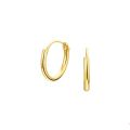 Gouden oorringen 1.3x11mm 4001308