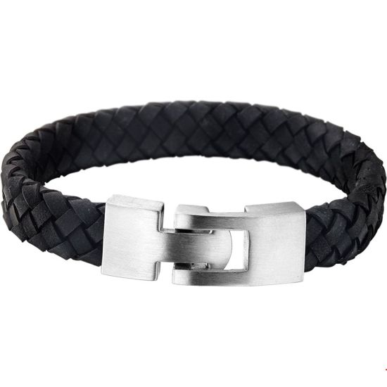 Lederen heren armband jongens