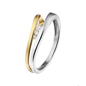 Gouden ring zirk mt54 4205320