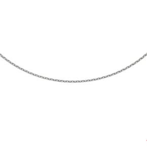 Zilveren Lengte Collier Anker 45cm