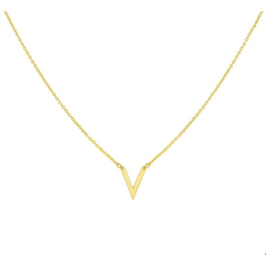 Gouden collier V 41-45cm 4019320