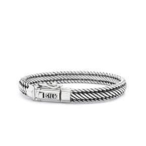 Zilveren armband weave 743/18