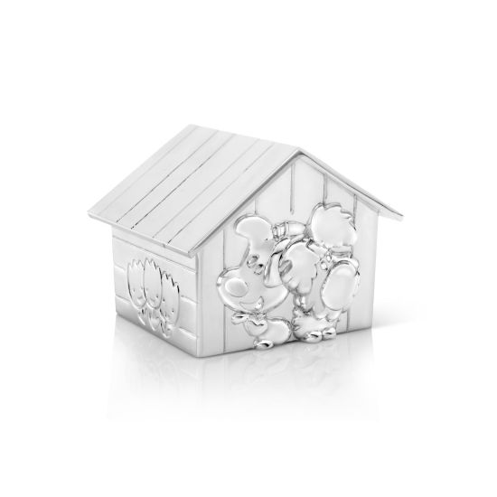 Zilverstad verzilverde spaarpot Woezel & Pip 7266261