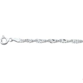 Zilveren armb singapore 19cm