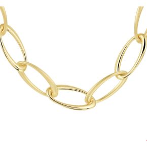 Gouden collier mat/glans 45cm 20.8gr 4020652