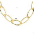 Gouden collier mat/glans 45cm 20.8gr 4020652