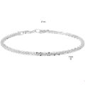 Zilveren armband 3mm 17cm 1021100