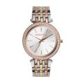 MK horloge dames staal/geel/rose MK3203