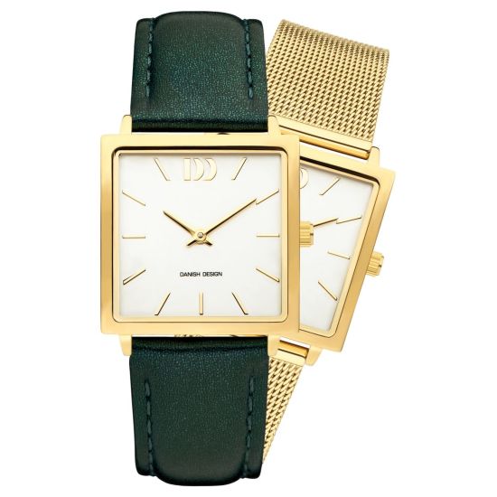 DD horloge dames staal/geel  IV80Q1248