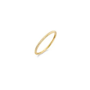 Gouden ring gedraaid 1196YGO/54