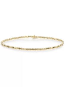 SJ armband geel verguld SB-G-2MM-ADD