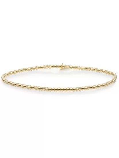 SJ armband geel verguld SB-G-2MM-ADD