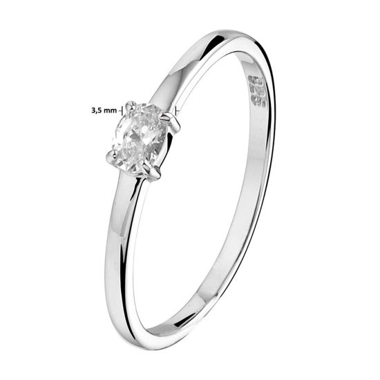Ring zirkonia dames