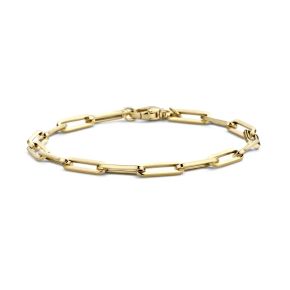 Gouden armband paperclip 2171YGO 