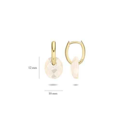 Blush Oorbelbedels parelmoer 800MOPM