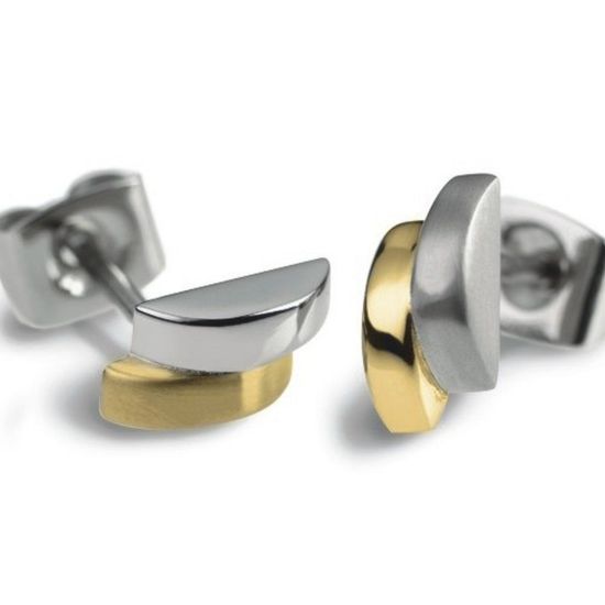 Titanium oorstekers bicolor 0552-03