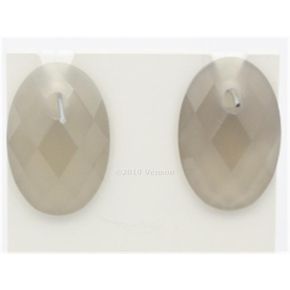 Blush oorbeldbedels grijze agaat 810GRAO