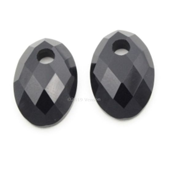 Blush oorbeldbedels onyx 810BONO