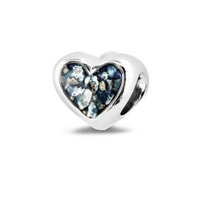 Zilveren bedel hart 804S