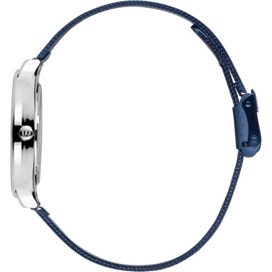 DD horloge dames staal blauw pvd IV69Q1272