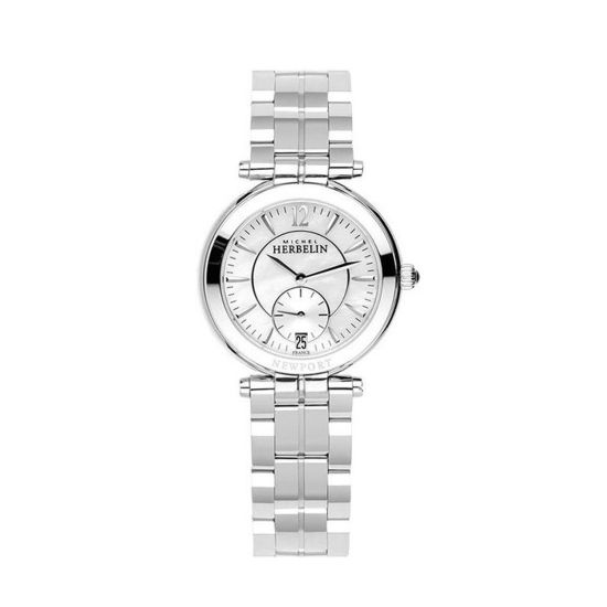 MH horloge dames staal 18384/B19
