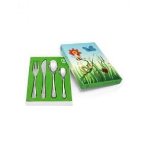 4-delig bestek staal natuurvriendjes 6835070