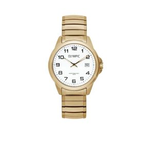 Olympic horloge heren staal double pvd OL72HDD001