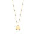 Gouden collier plaatje 3088YGO
