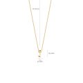Gouden collier sleutel 3092YGO