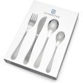 Kinderbestek Glad, 4-delig, RVS ZIL6836070