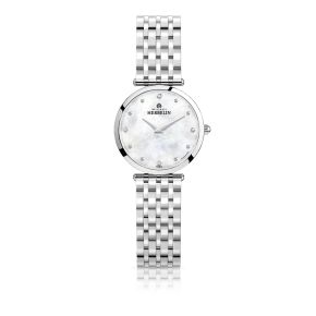 MH horloge dames staal 17116/B89