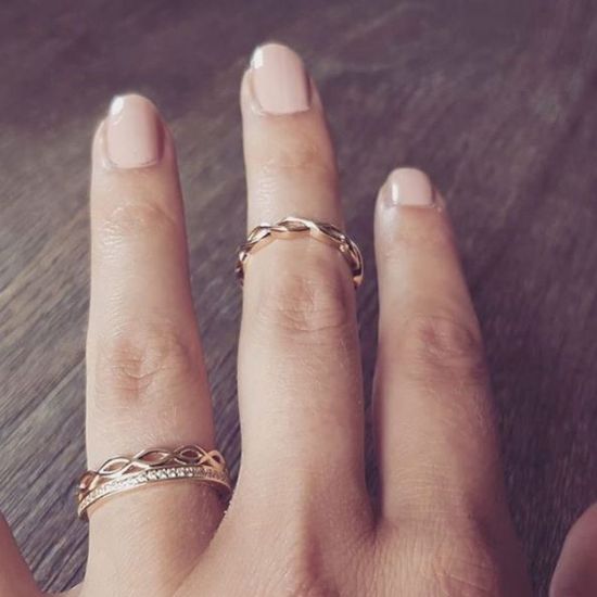 Gouden ring zirk mt56 RM126492