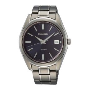 Seiko horloge heren titanium SUR373P1