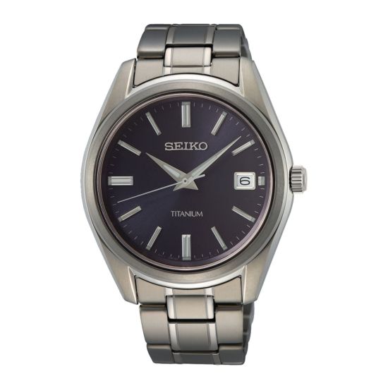 Seiko horloge heren titanium  SUR373P1