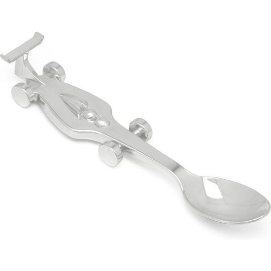 Kinderlepel Raceauto, verzilverd gelakt 7518261