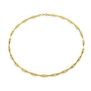 Boccia collier geel pvd 08045-03