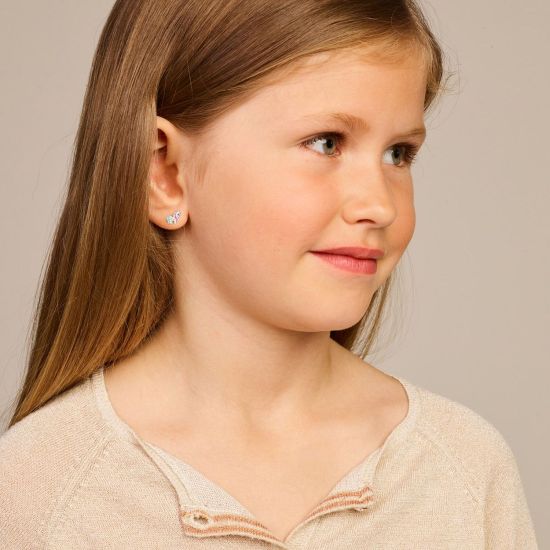 Zilveren oorstekers eenhoorn 1333907