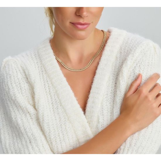 Gouden collier gourmet 5.8mm 45cm 15.6gr 4023870