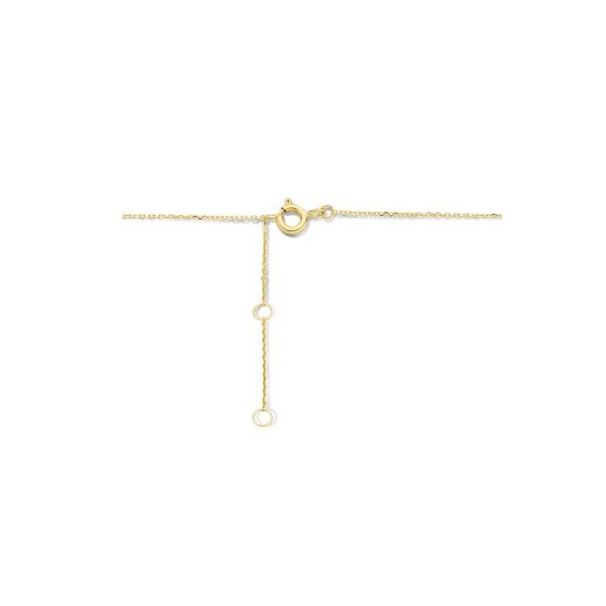 Gouden collier paperclip 40-42cm 4023821